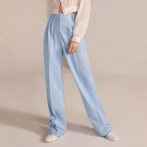 Favorite Daughter Sky Blue Wide Leg Pants